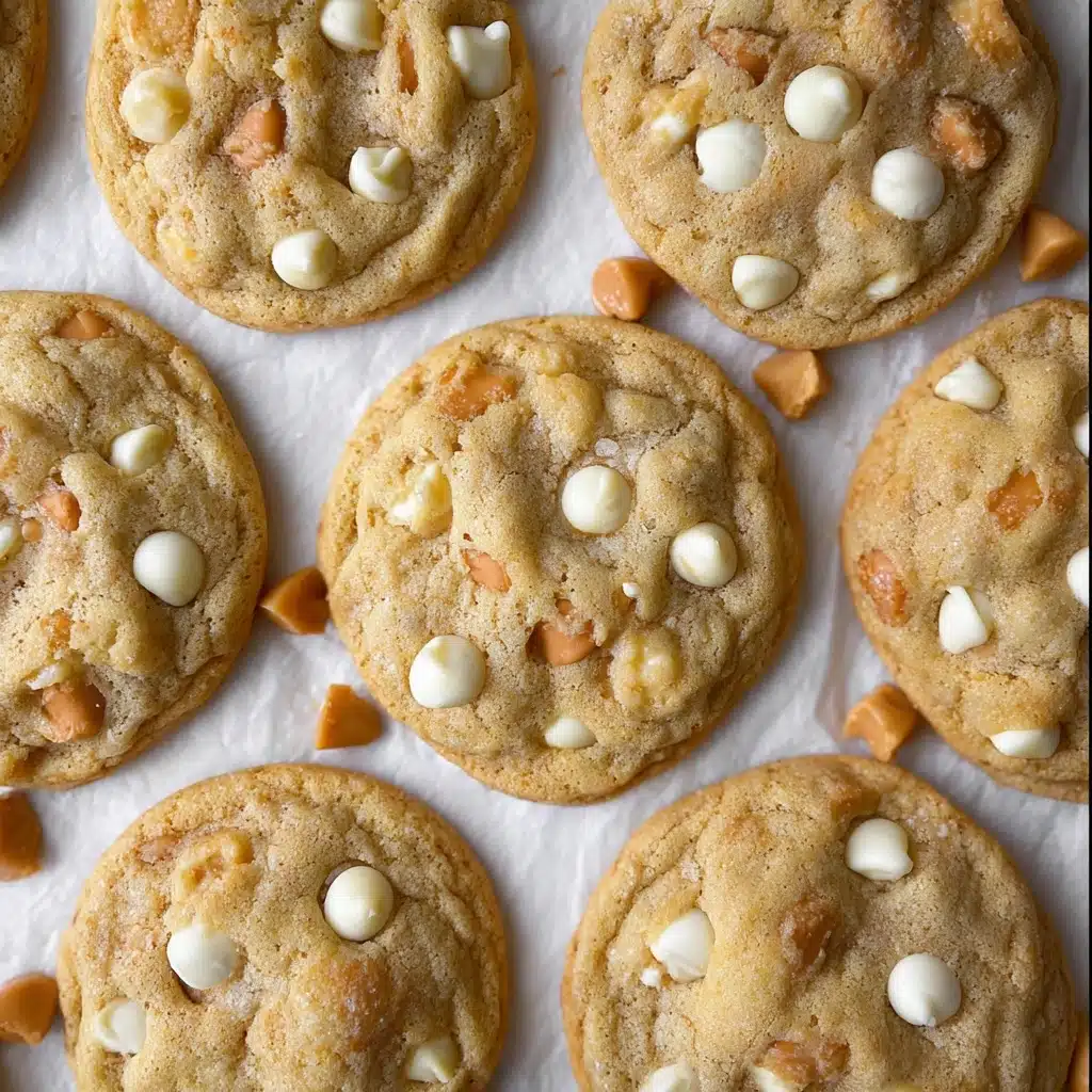 Salted Caramel White Chocolate Cookies Recipe