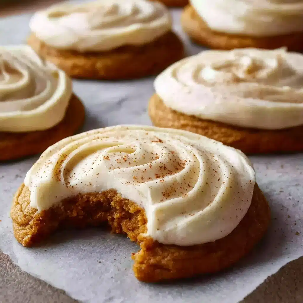 Pumpkin Sugar Cookies with Cream Cheese Frosting Recipe