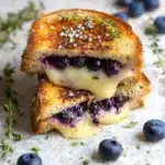 Crispy Blueberry Grilled Cheese Recipe