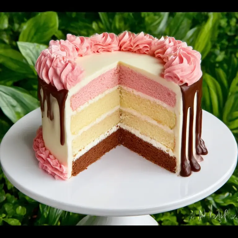 Neapolitan Cake Recipe