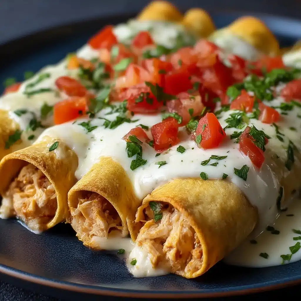 Baked Cream Cheese Chicken Taquitos Recipe - Recipe Image