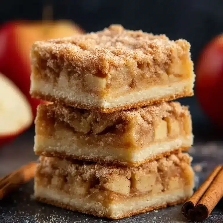 Apple Snickerdoodle Bars Recipe