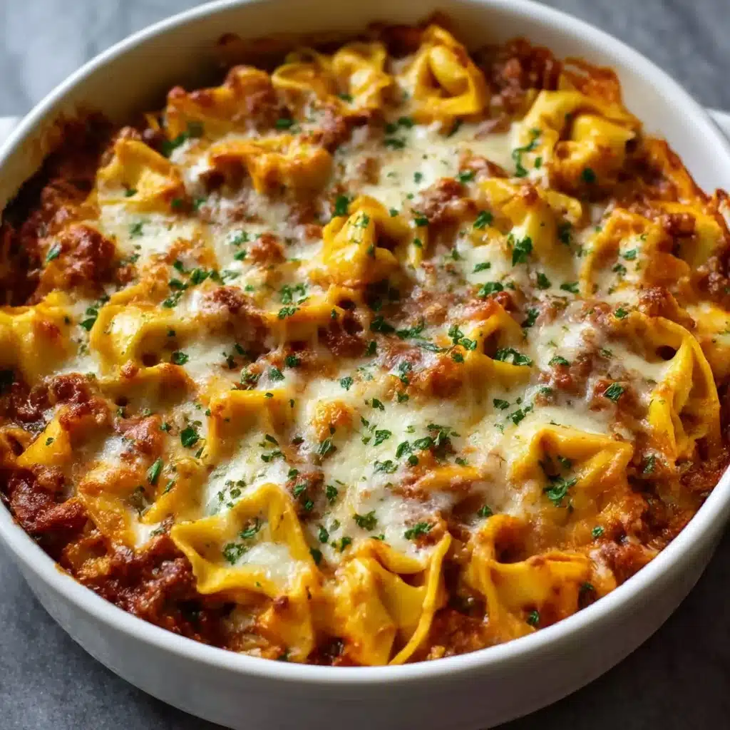 Irresistible Beefy Tortellini Bake for Cozy Nights Awaits! Recipe