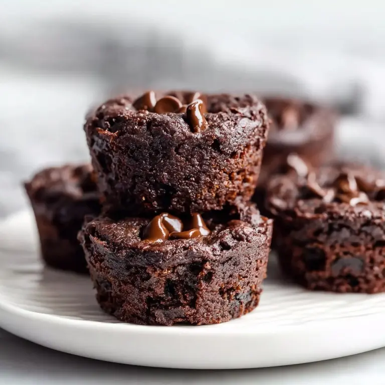 Protein Brownie Bites Recipe