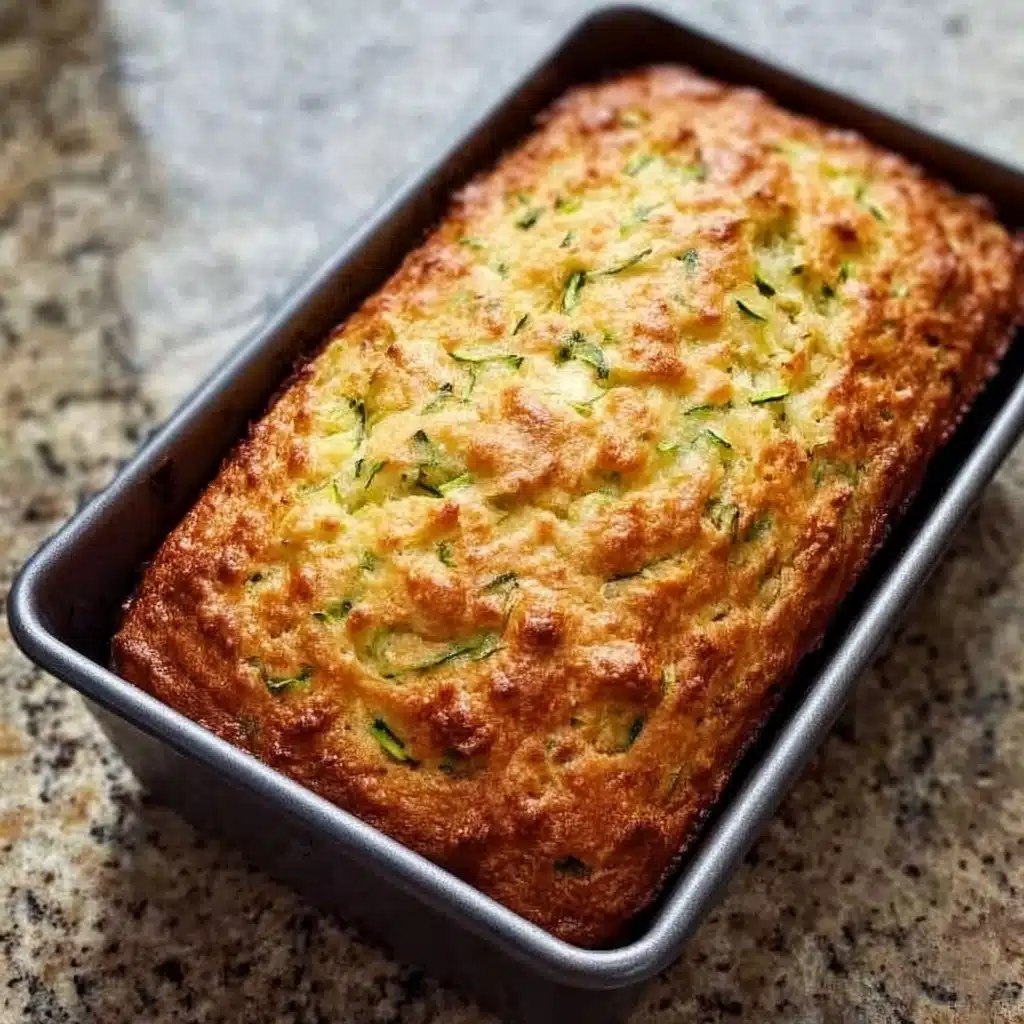Savory Zucchini Cheddar Quick Bread Recipe - Recipe Image
