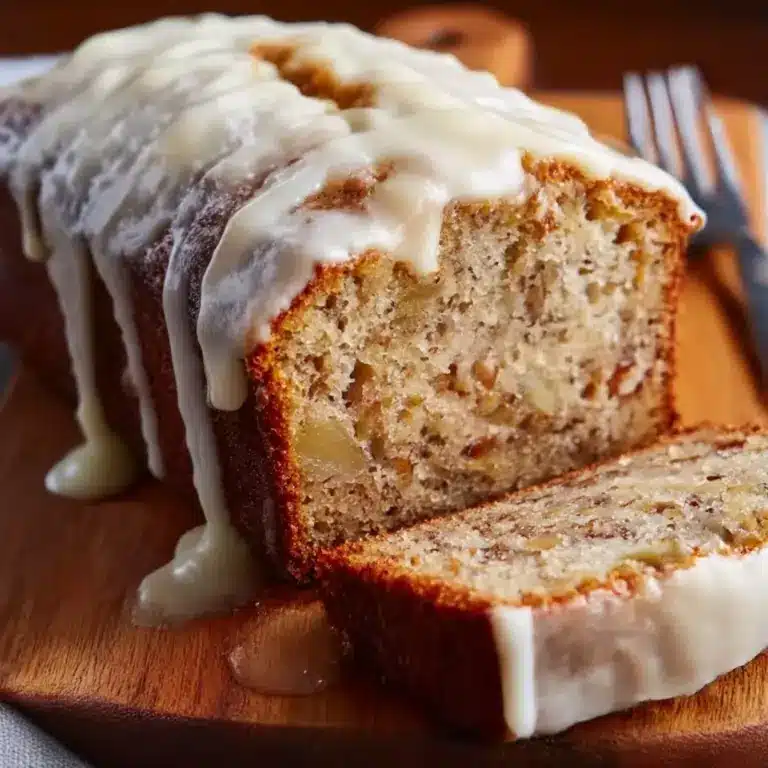 Cinnamon Roll Banana Bread Recipe