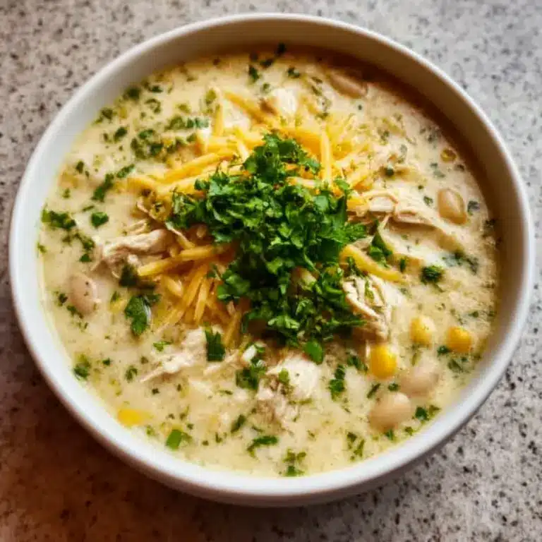 Crockpot White Chicken Chili Magic in 3 Easy Steps Recipe