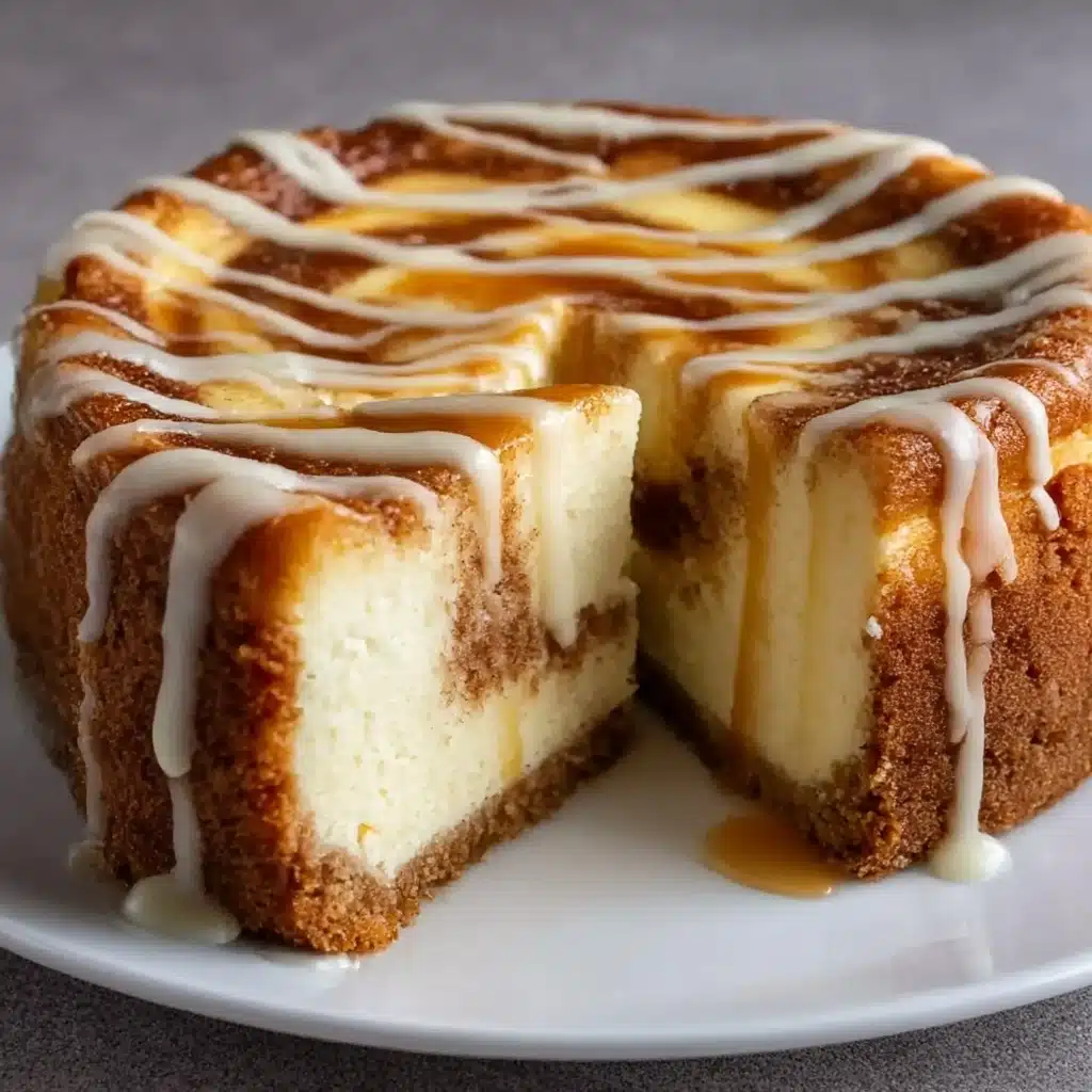 Cinnamon Roll Cheesecake Recipe