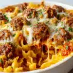 Dump & Bake Meatball Casserole Recipe