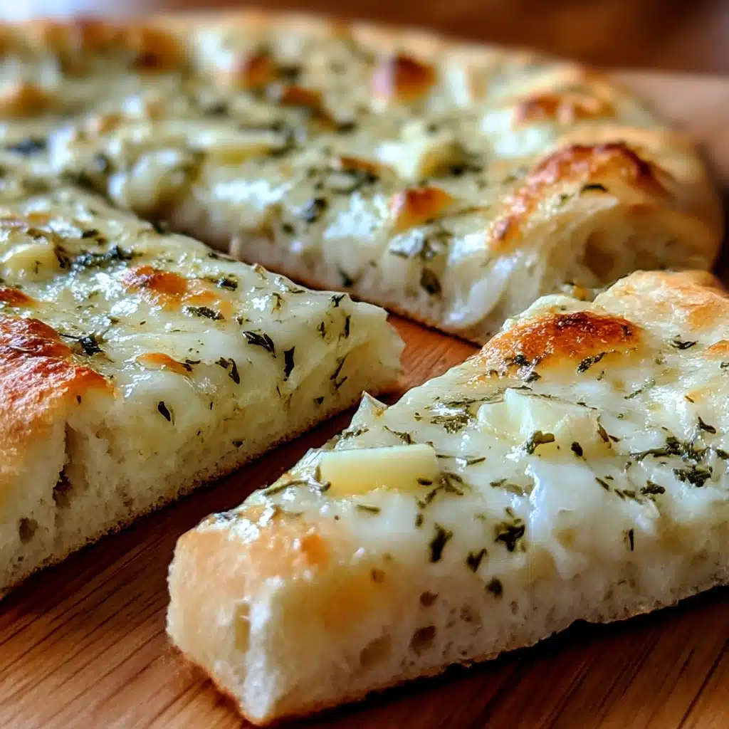 White Garlic Pizza Recipe - Recipe Image