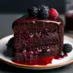 Spooky Black Velvet Halloween Cake Recipe