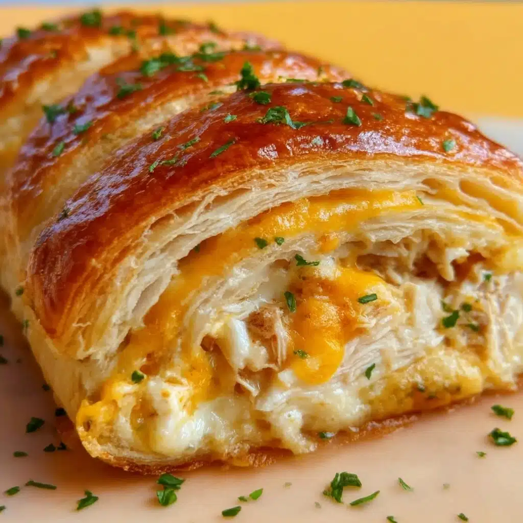 Cheesy Chicken Crescent Rolls Recipe - Recipe Image