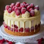 White Chocolate Raspberry Dream Cake Recipe