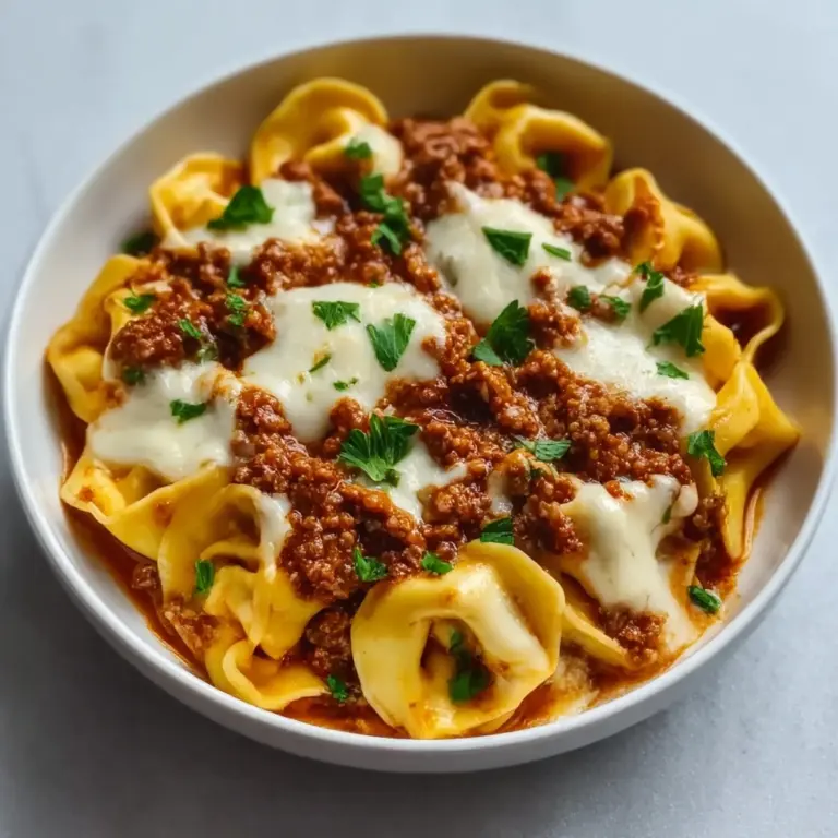 Beefy Tortellini Bake Recipe