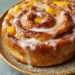 Peach Pie Cinnamon Rolls Recipe
