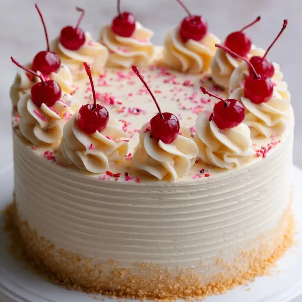 Vintage Maraschino Cherry Cake Recipe - Recipe Image