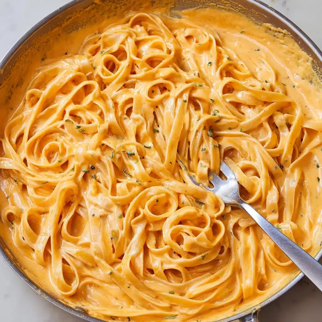 Red Pepper Alfredo Sauce Recipe - Recipe Image