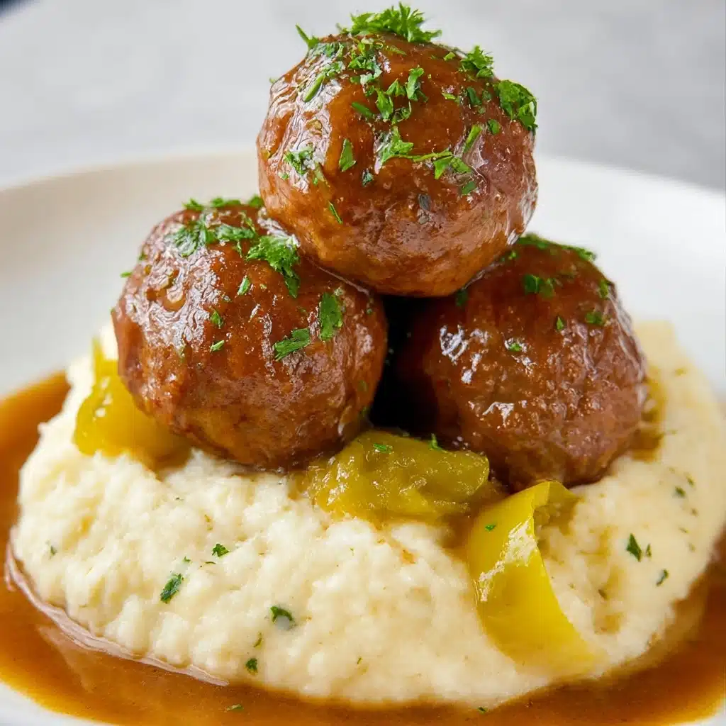 Crockpot Mississippi Meatballs Recipe - Recipe Image