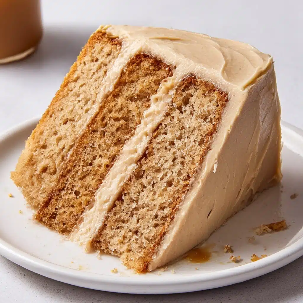 Spice Cake with Salted Caramel Buttercream Frosting Recipe - Recipe Image