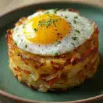 Baked Eggs Napoleon Recipe