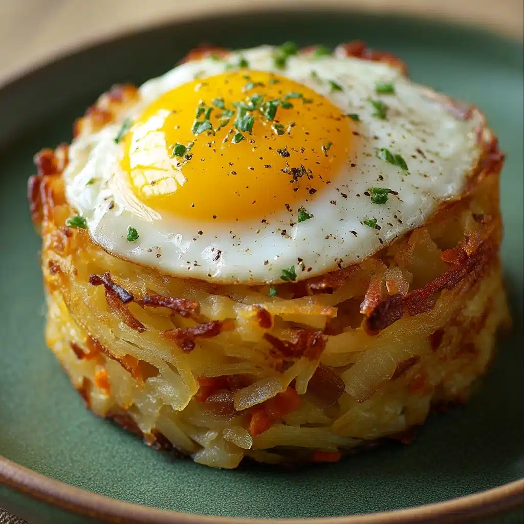 Baked Eggs Napoleon Recipe