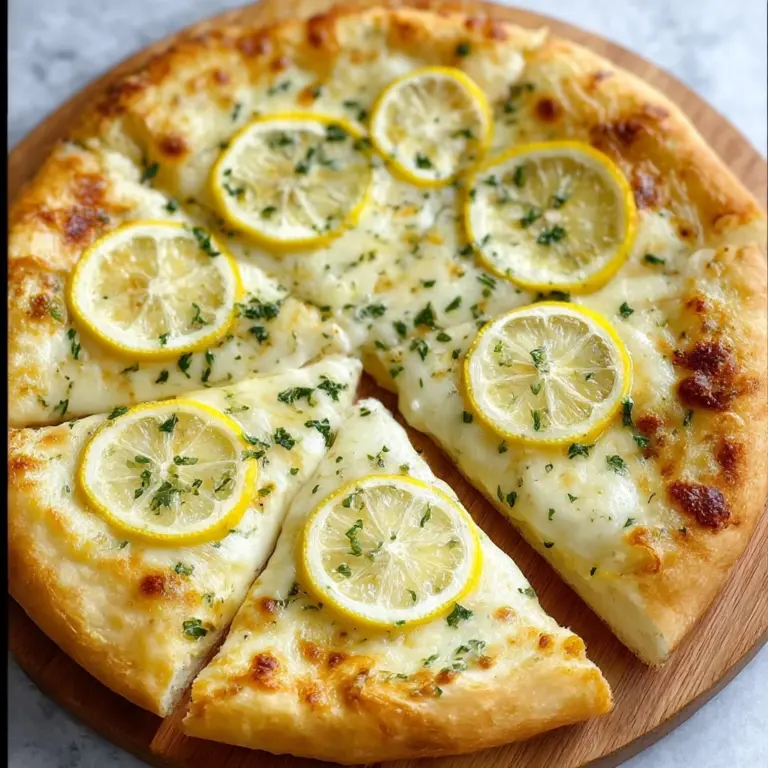 Lemon Pizza Recipe