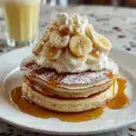 Sweet Coconut Cream Pancakes Recipe