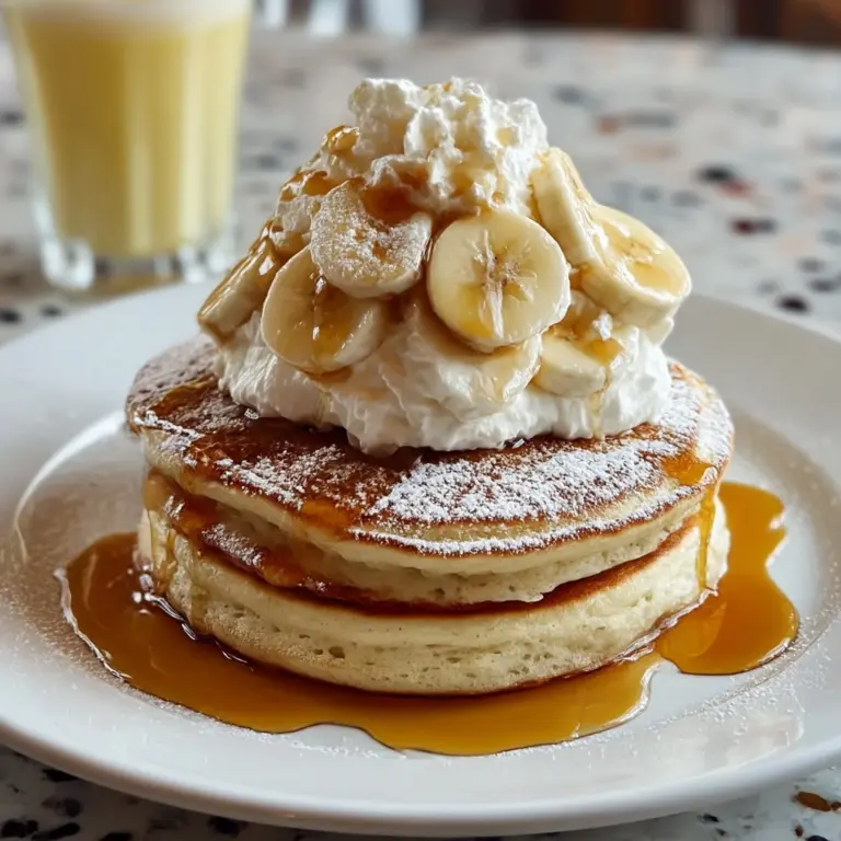 Sweet Coconut Cream Pancakes Recipe