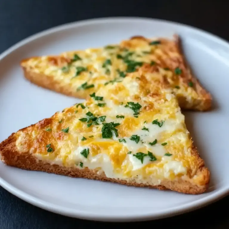 Cheesy Egg Toast Recipe
