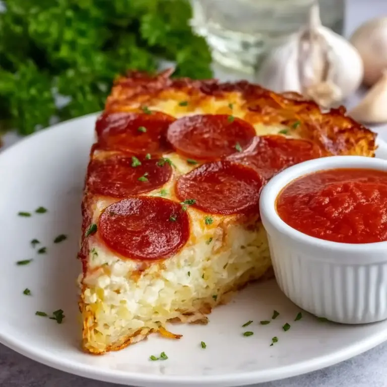Pizza Style Cottage Cheese Bake Recipe