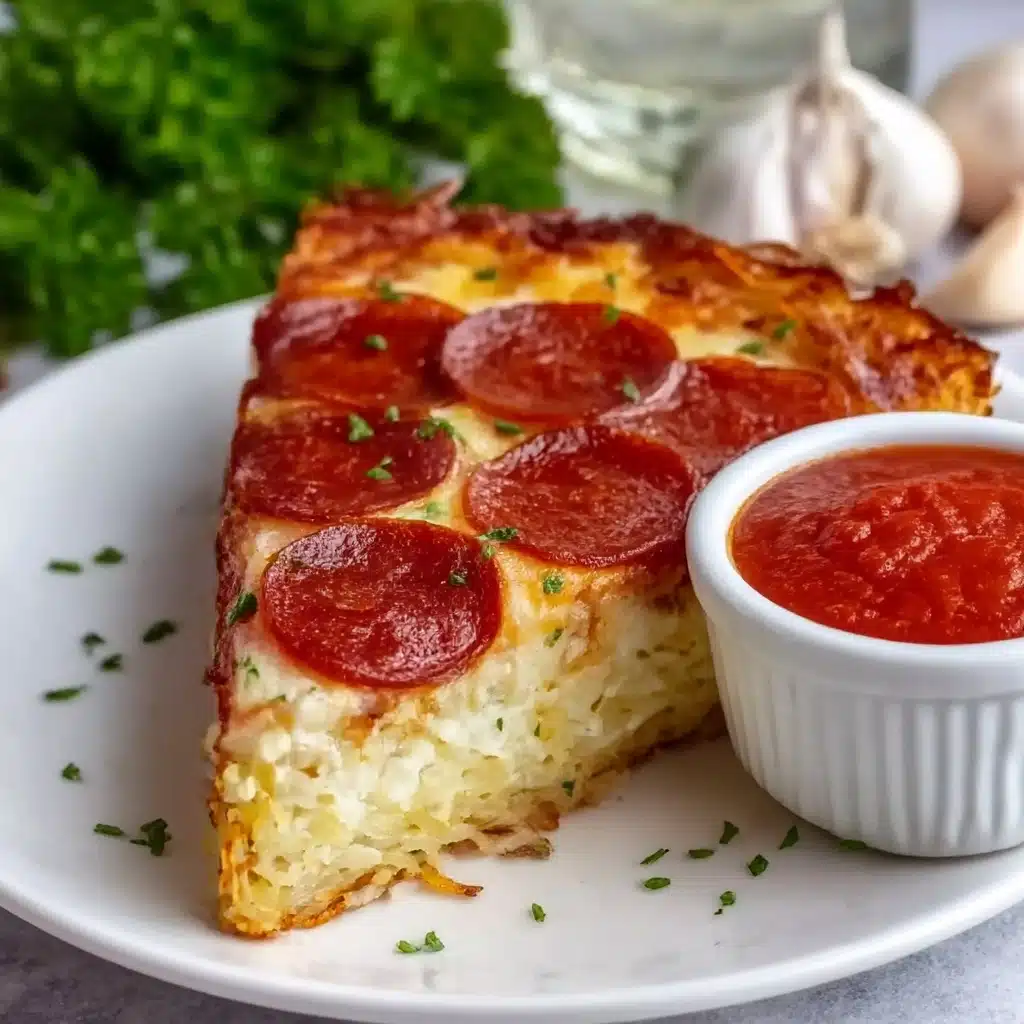 Pizza Style Cottage Cheese Bake Recipe
