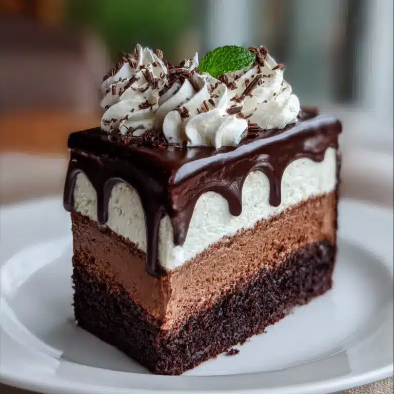 Chocolate Tuxedo Cake Recipe