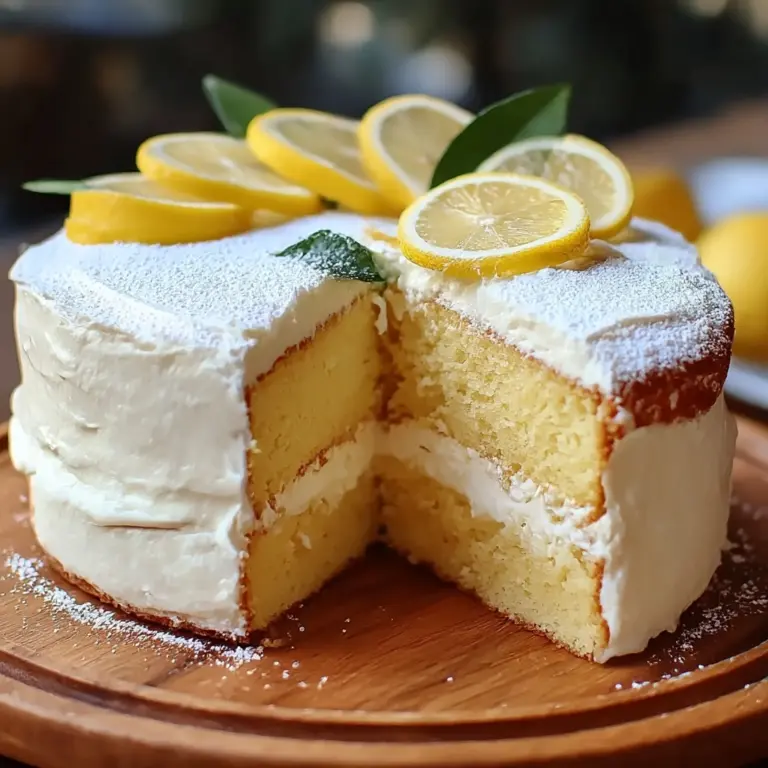Top 1 Italian Lemon Cream Cake Recipe