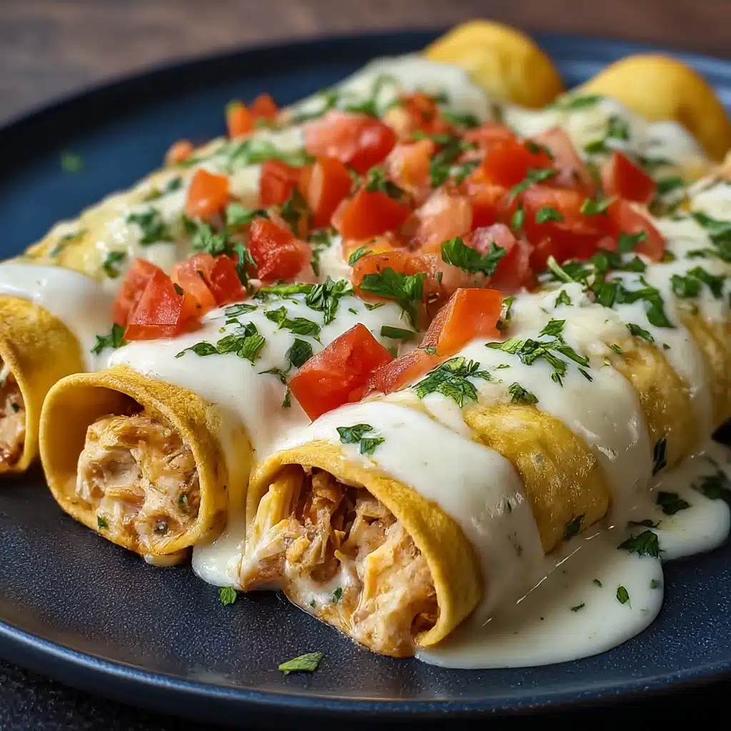 Baked Cream Cheese Chicken Taquitos Recipe