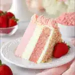 Strawberry Crunch Ice Cream Cake Recipe