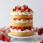 Strawberry Shortcake Layer Cake Recipe