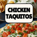 Baked Cream Cheese Chicken Taquitos Recipe