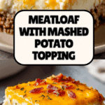 Meatloaf with Mashed Potatoes and Cheese Recipe
