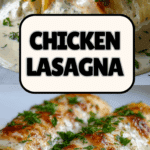Chicken Alfredo Lasagna Rolls Recipe