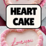 Vintage Heart Cake Tutorial Recipe