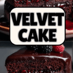 Spooky Black Velvet Halloween Cake Recipe