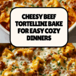 Irresistible Beefy Tortellini Bake for Cozy Nights Awaits! Recipe