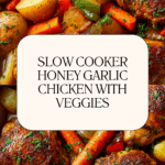 Slow Cooker Honey Garlic Chicken And Veggies Recipe