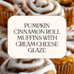 Pumpkin Cinnamon Roll Muffins Recipe