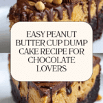 1 bowl peanut butter cup dump cake Recipe