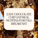Fearless 3-Day Oatmeal Chocolate Chip Breakfast Muffins Recipe