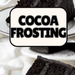 Moist Black Velvet Cake from Scratch with Black Frosting Recipe