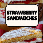 Fried Strawberry Cheesecake Sandwiches Recipe