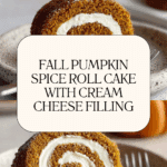Fall Pumpkin Spice Roll Cake Recipe