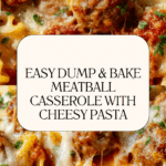 Dump & Bake Meatball Casserole Recipe